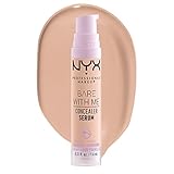 NYX PROFESSIONAL MAKEUP Bare With Me Concealer Serum, Concealer Makeup For Up To 24Hr Hydration -...